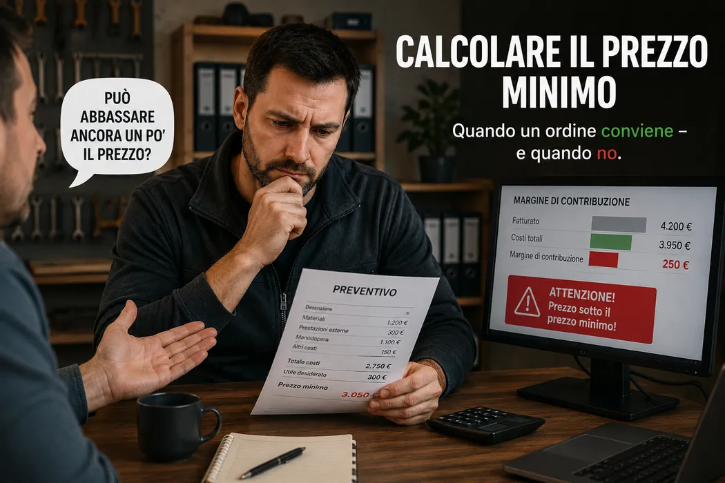 4 - Come calcolare il prezzo minimo – Quando accettare un lavoro e quando rifiutarlo