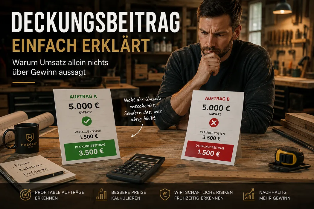 3. Deckungsbeitrag einfach erklärt – Warum Umsatz allein nichts über Gewinn aussagt