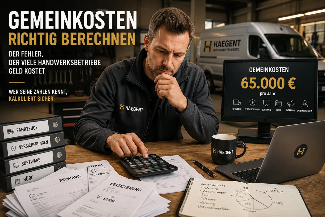 Gemeinkosten richtig berechnen